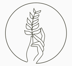 Icon: Hand, die Blätter hält