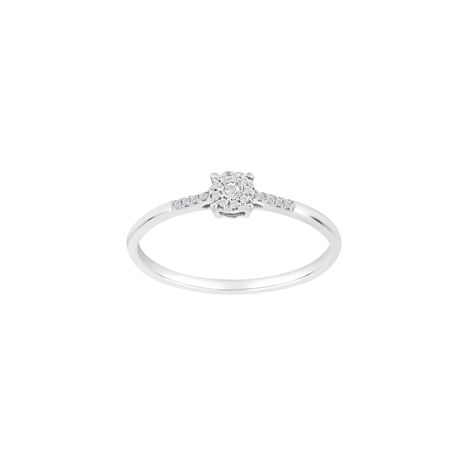 JC Trauringe 585 Verlobungsring mit Diamanten 110 019BR