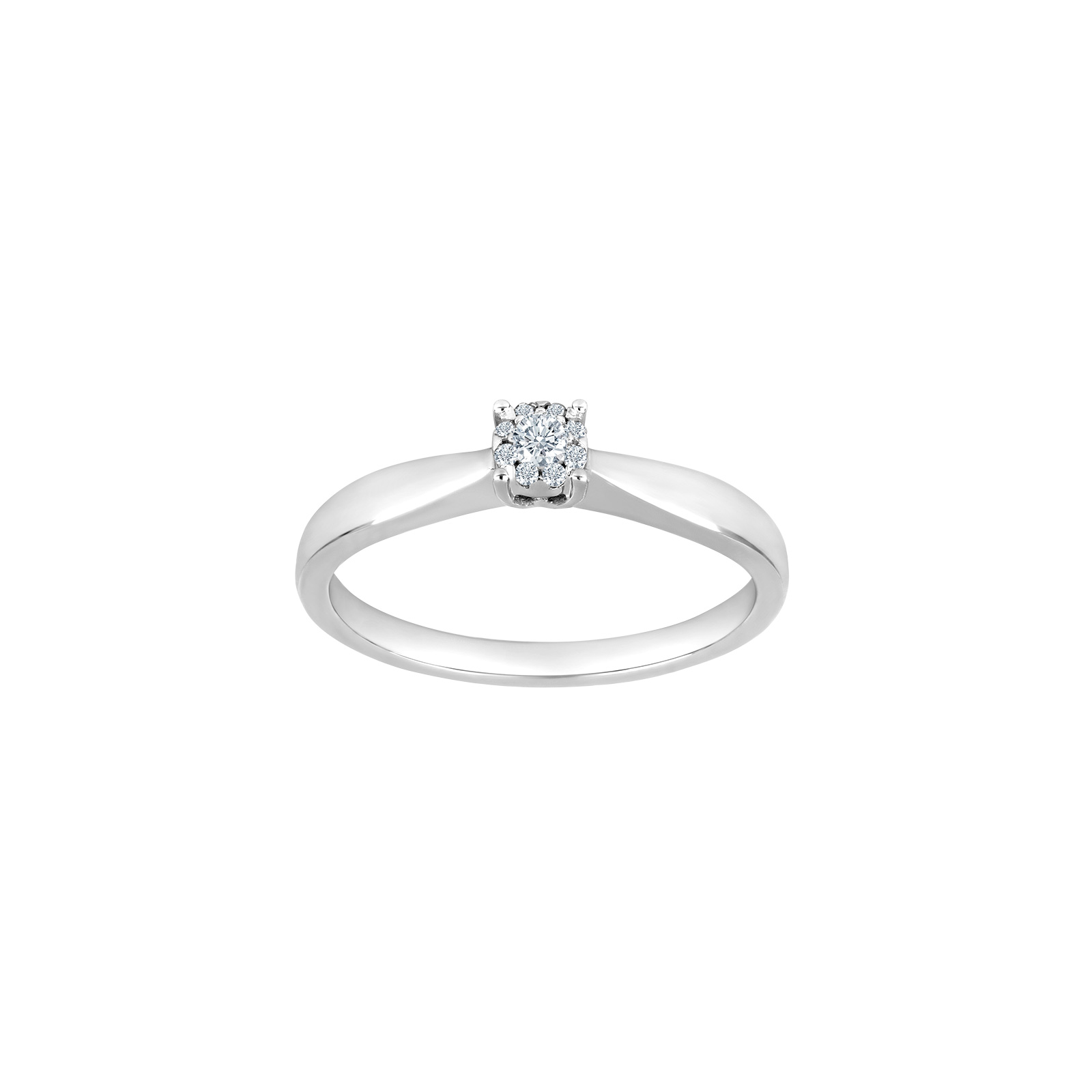 JC Trauringe 585 Verlobungsring mit Diamanten 110 025BR