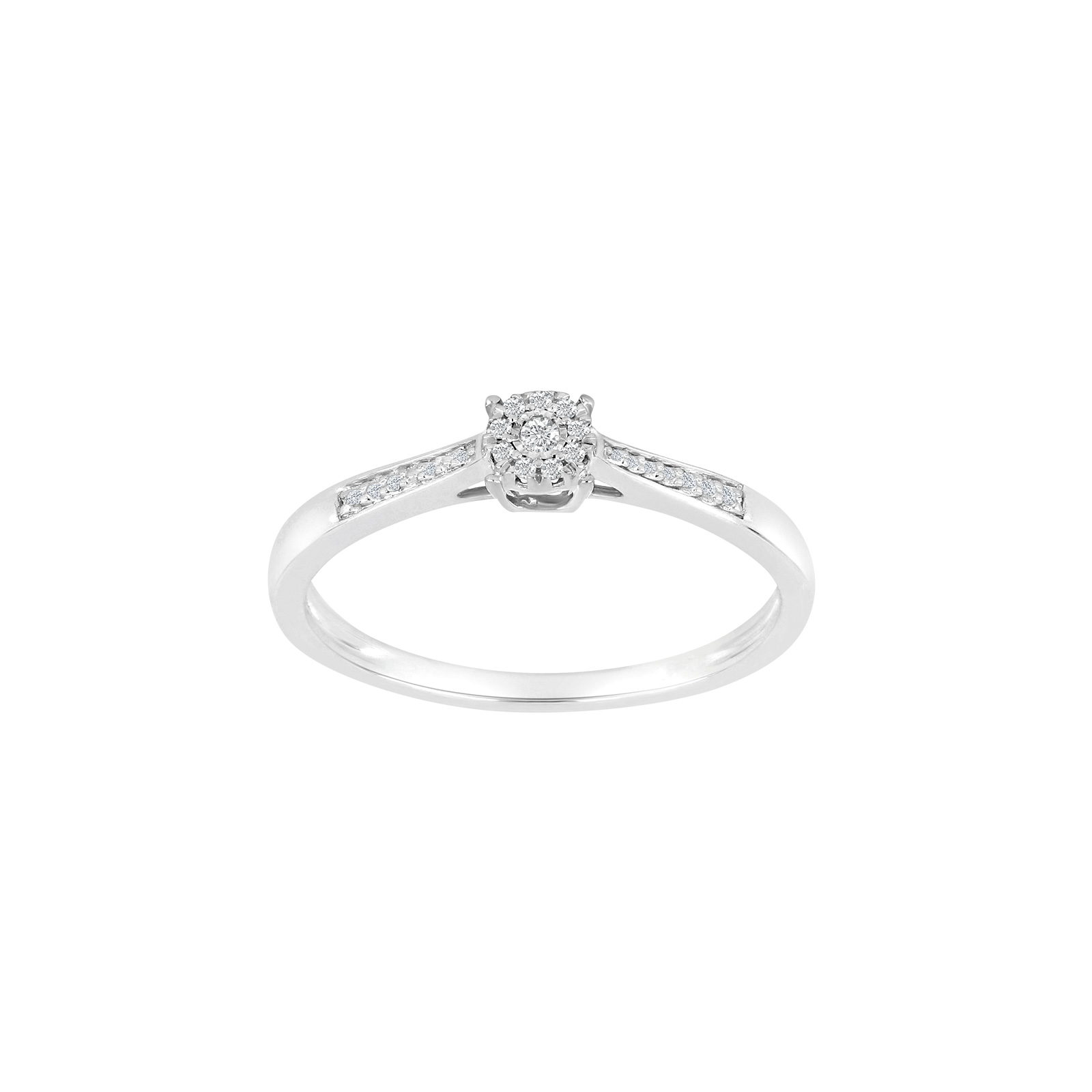 JC Trauringe 585 Verlobungsring mit Diamanten 110 021BR