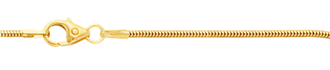 Schlangenketten 585 Gold 1,20 mm Breite 14.42012
