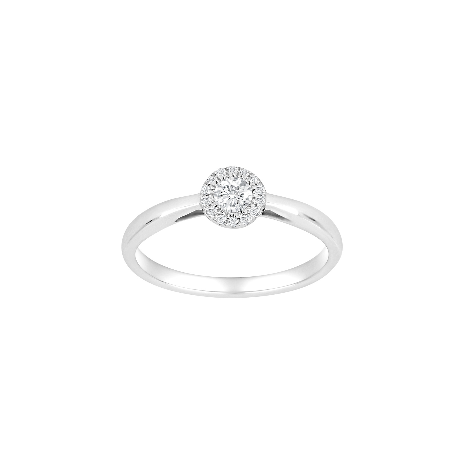 JC Trauringe 585 Verlobungsring mit Diamanten 110 018BR