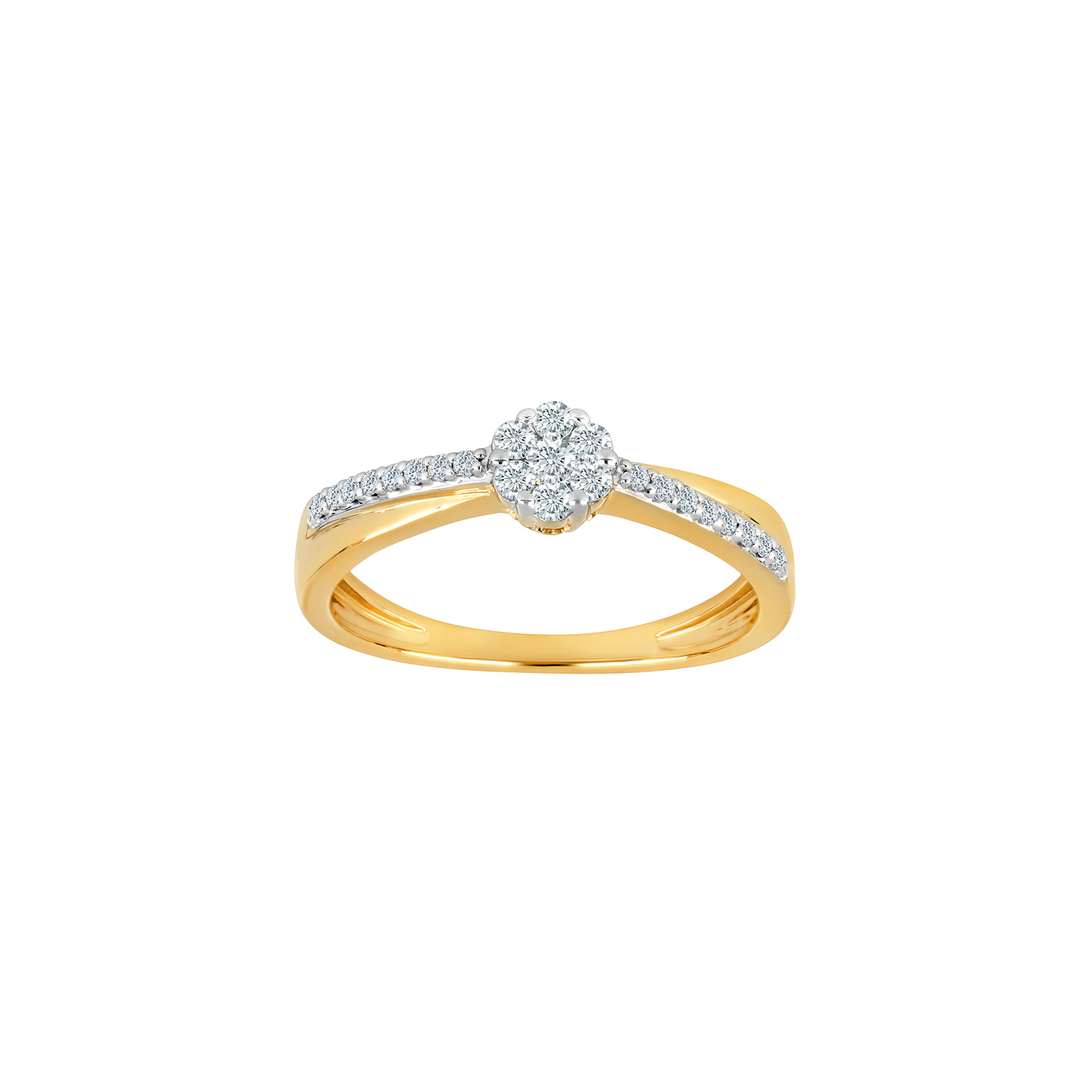 JC Trauringe 585 Verlobungsring mit Diamanten 110 024BR5