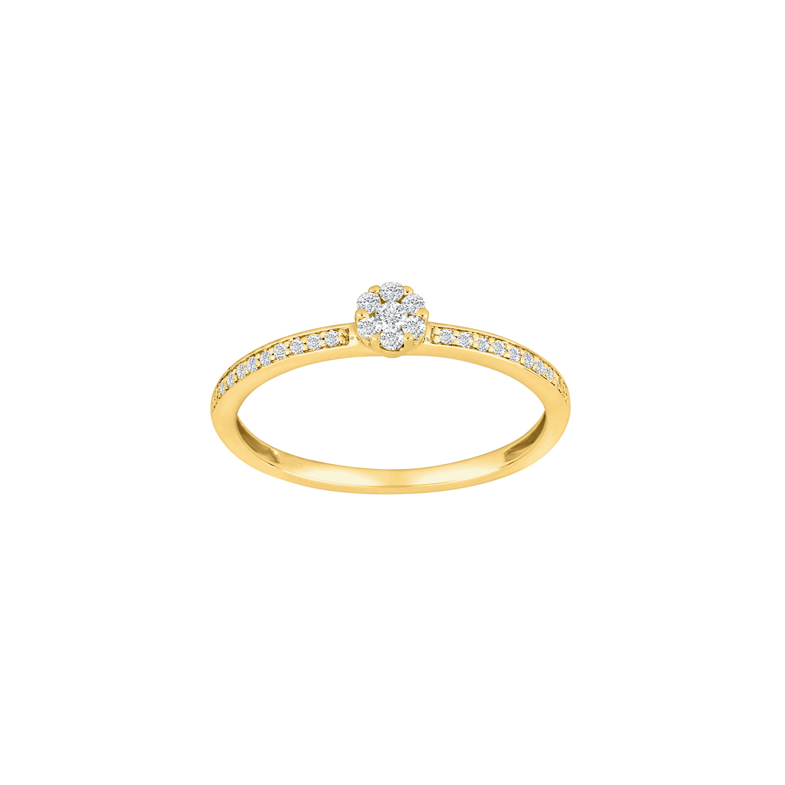 JC Trauringe 585 Verlobungsring mit Diamanten 110 016BR