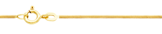 Schlangenkette 585 Gold 1,10 mm Breite 1.44011